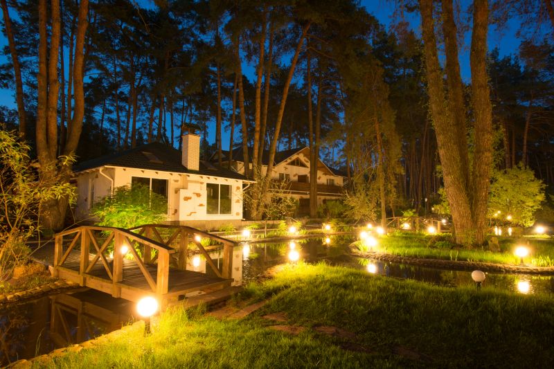 Pond Lighting Installation in Honolulu, HI