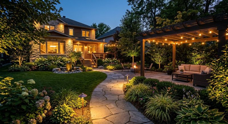 Courtyard Light Installation in Utah County, UT