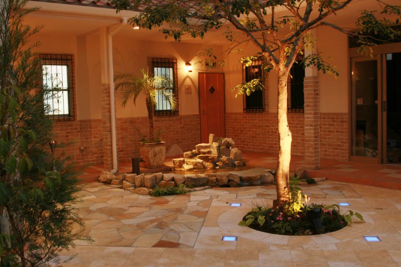 Courtyard Light Installation in Prescott Valley, AZ