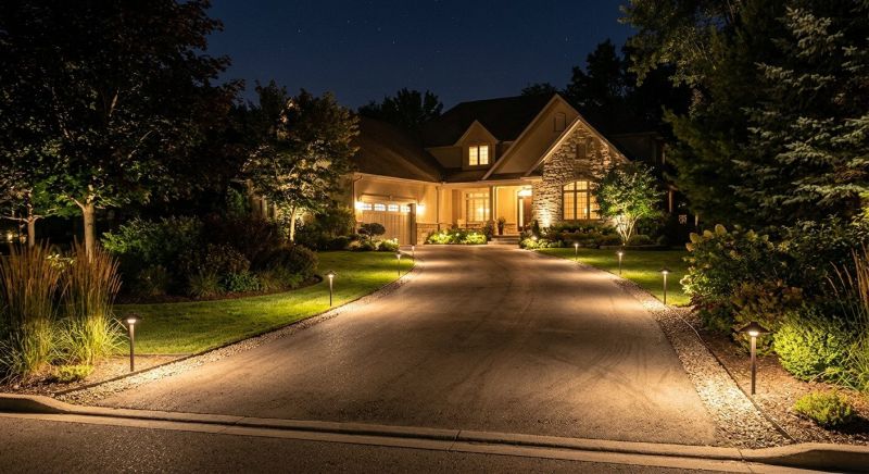 Driveway Lighting Installation in Denver, CO