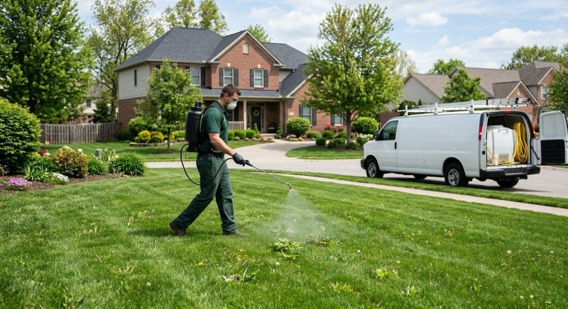 Lawn Spraying in Rockwall, TX