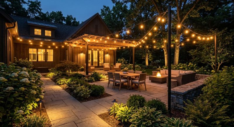 Patio Lights Installation in Orem, UT