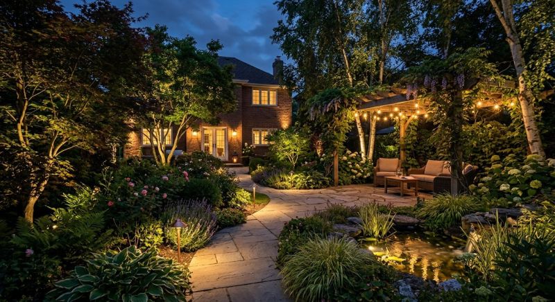Pond Lighting Installation in Honolulu, HI
