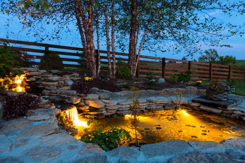 Pond Lighting Installation in Littleton, CO