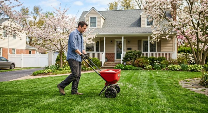 Spring Lawn Fertilizing in Ventura County, CA