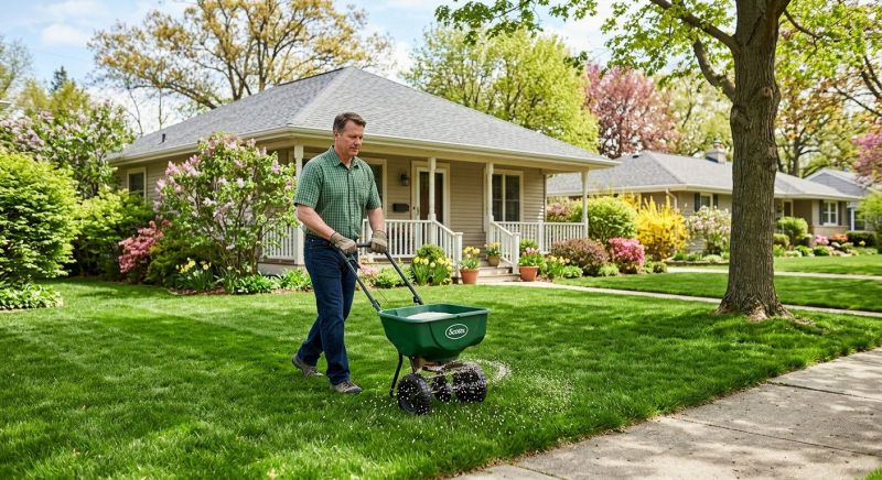 Spring Lawn Fertilizing in Honolulu, HI