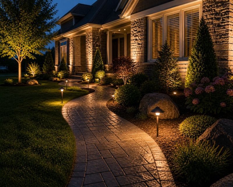 Walkway Lighting Installation in Littleton, CO