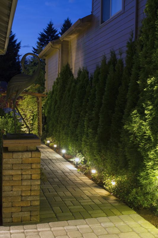 Walkway Lighting Installation in Overland Park, KS