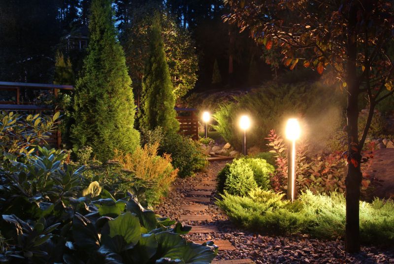 Walkway Lighting Installation in Overland Park, KS
